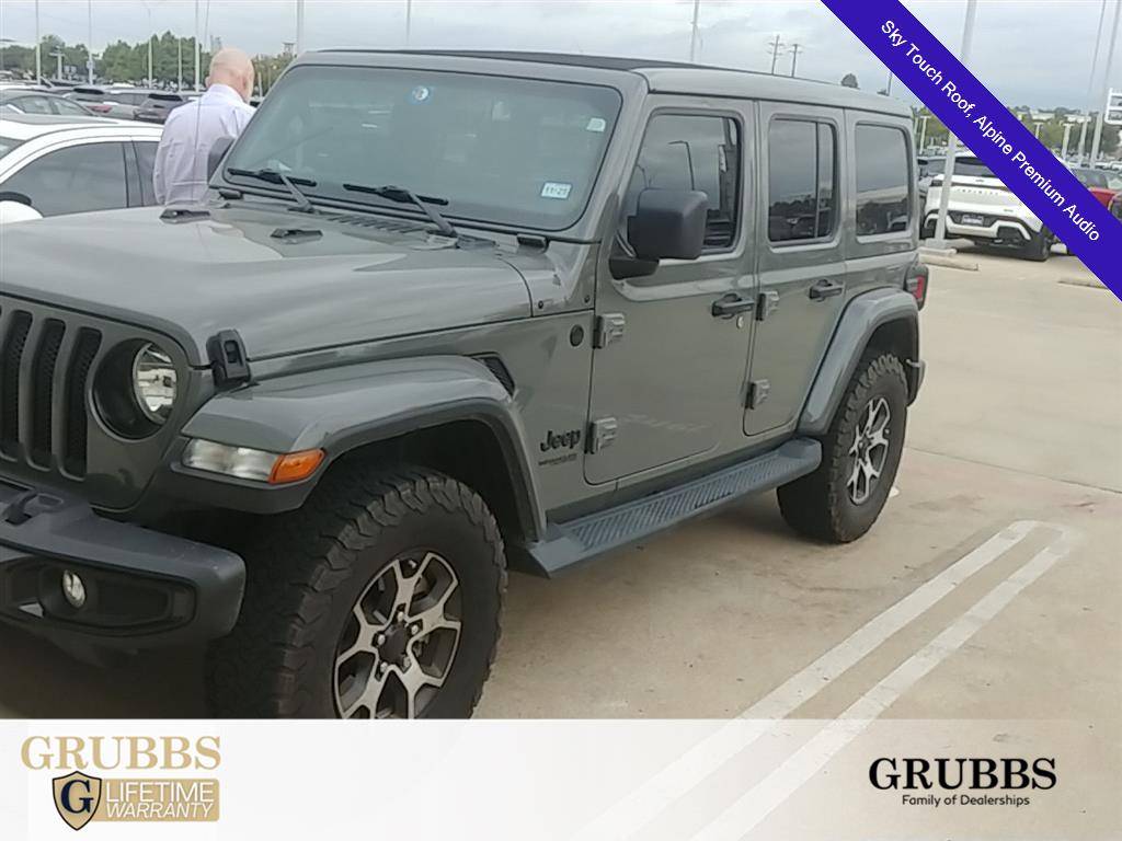 2021 Jeep Wrangler Sahara Altitude — SUV — 39,526 mi — Grapevine, TX