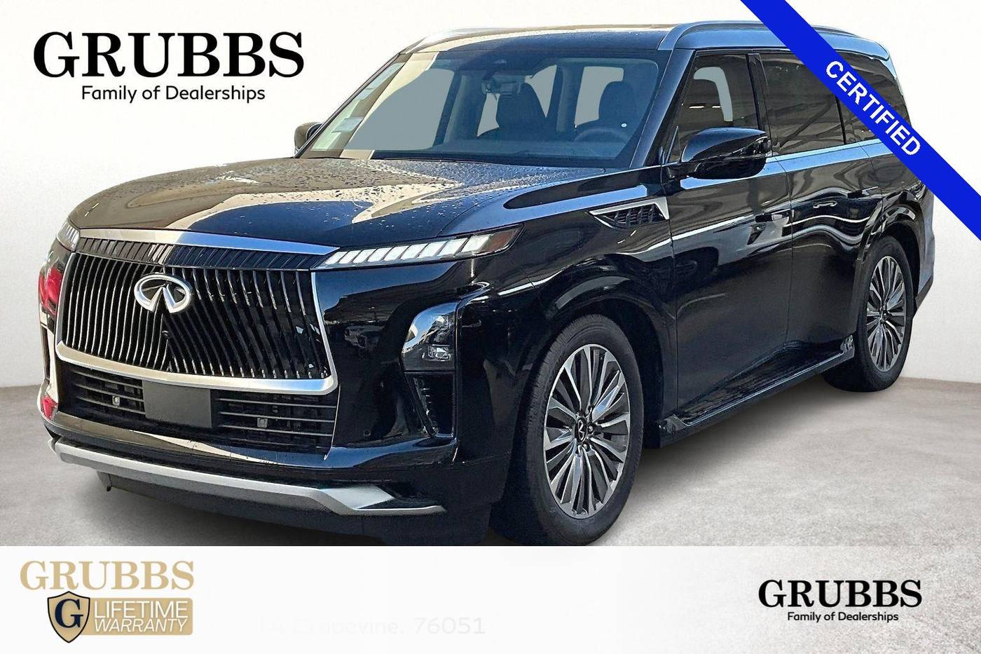 2025 INFINITI QX80 LUXE — SUV — 7,037 mi — Grapevine, TX
