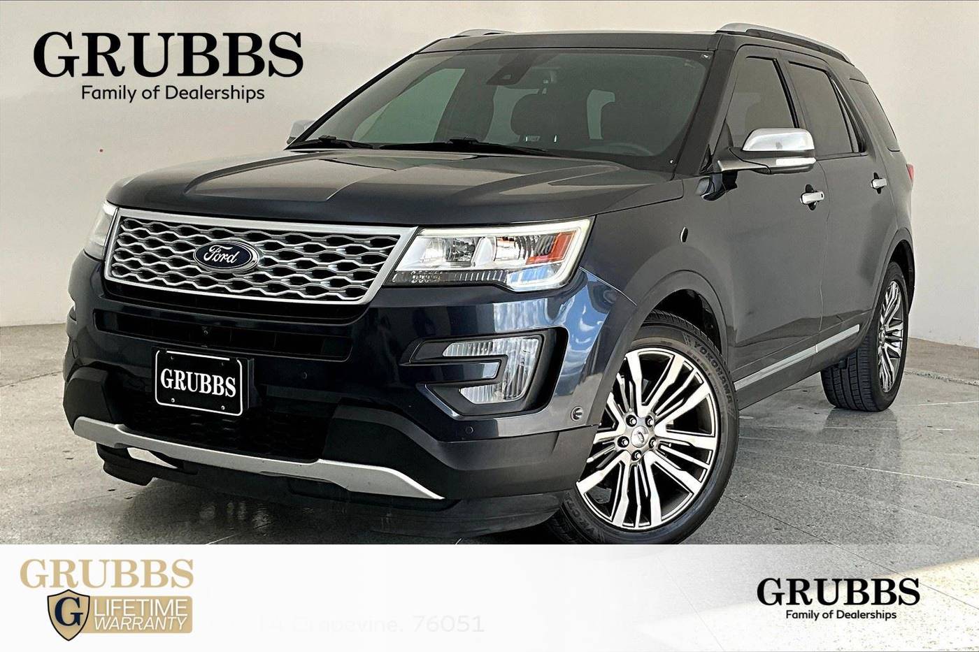 2017 Ford Explorer Platinum — SUV — 130,947 mi — Grapevine, TX