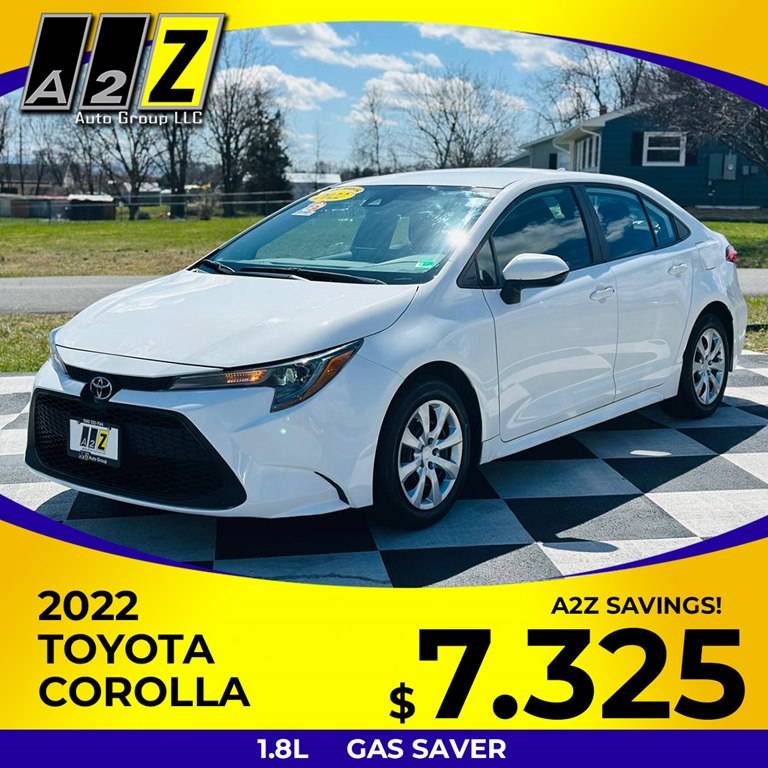 2022 Toyota Corolla LE — Sedan — 68,343 mi — Winchester, VA