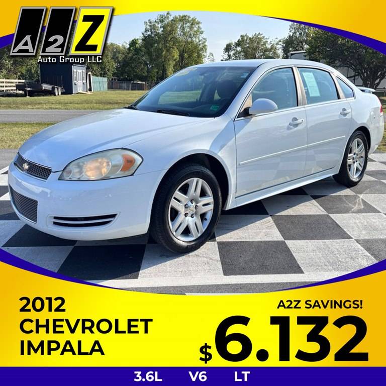 2012 Chevrolet Impala LT — Sedan — 149,156 mi — Winchester, VA