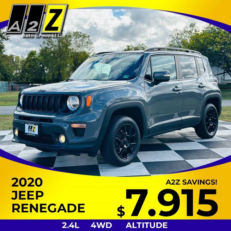 2020 Jeep Renegade Altitude — SUV — 47,621 mi — Winchester, VA