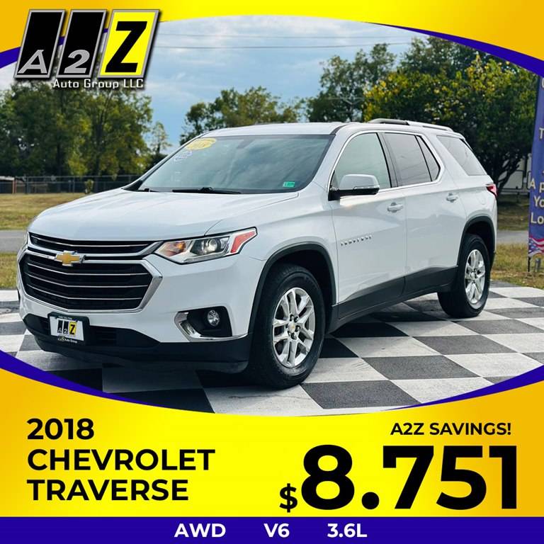 2018 Chevrolet Traverse LT Cloth — SUV — 93,733 mi — Winchester, VA