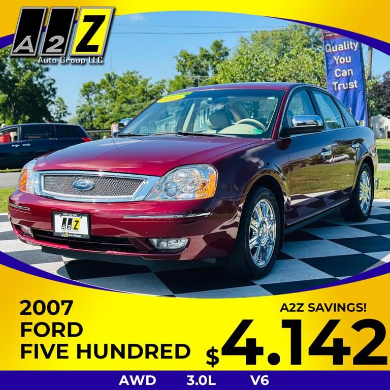 2007 Ford Five Hundred Limited — Sedan — 79,678 mi — Winchester, VA
