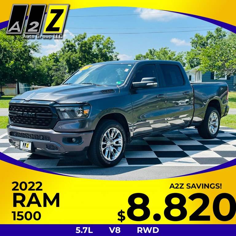 2022 Ram 1500 Big Horn — Pickup Truck — 76,472 mi — Winchester, VA