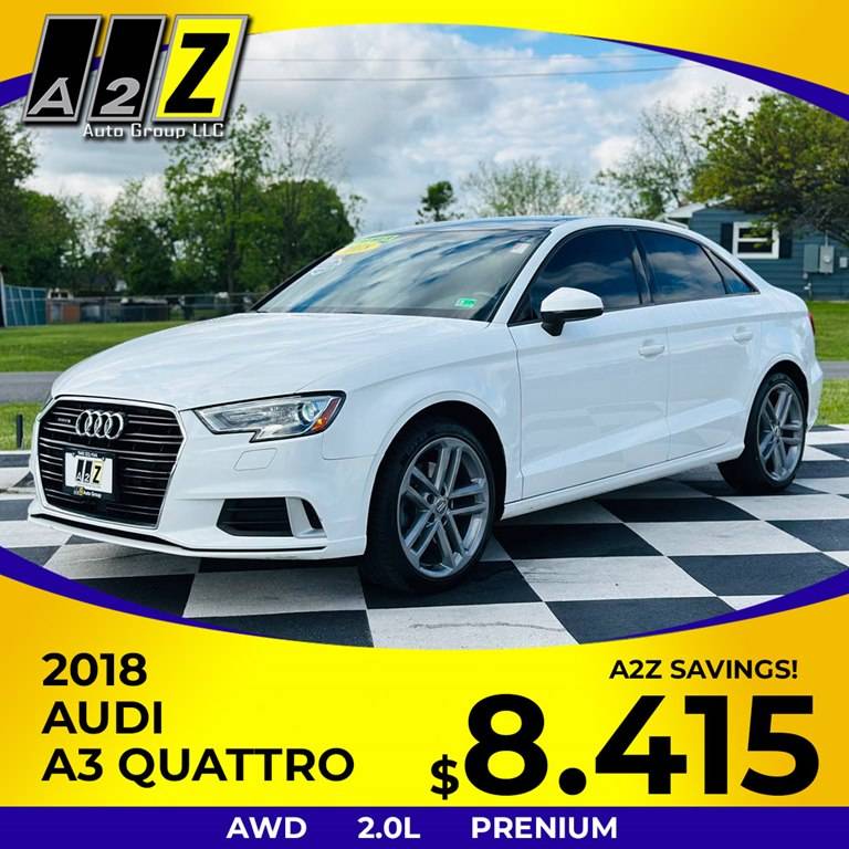 2018 Audi A3 Premium — Sedan — 70,726 mi — Winchester, VA