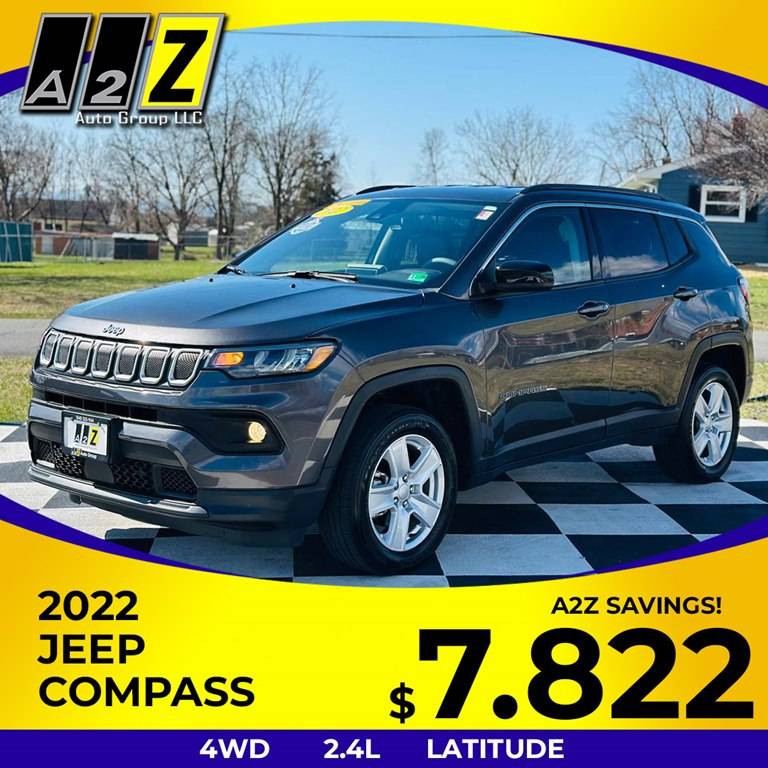 2022 Jeep Compass Latitude — SUV — 36,963 mi — Winchester, VA