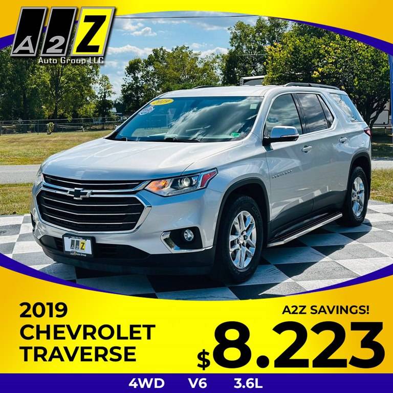 2019 Chevrolet Traverse LT Cloth — SUV — 74,285 mi — Winchester, VA