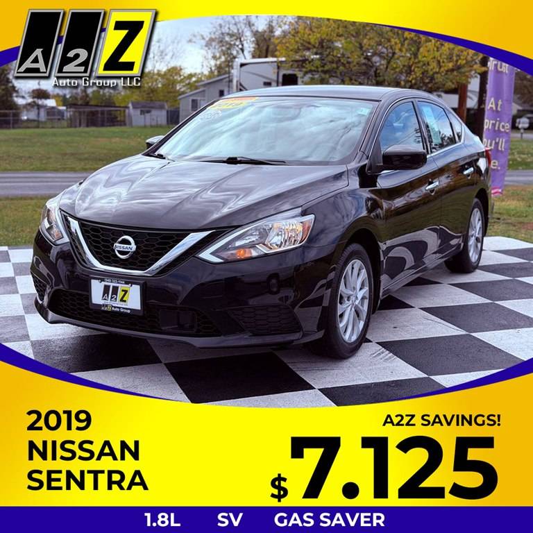 2019 Nissan Sentra SV — Sedan — 81,421 mi — Winchester, VA