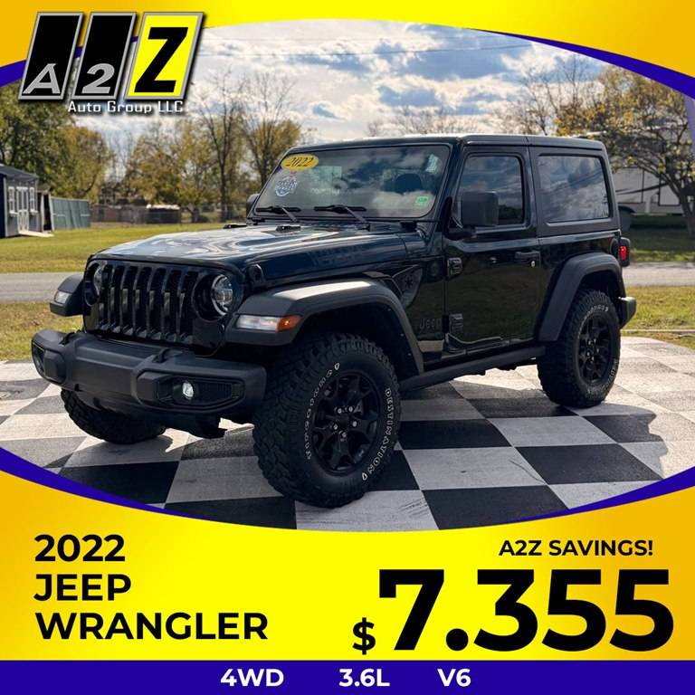 2022 Jeep Wrangler Willys — SUV — 43,016 mi — Winchester, VA