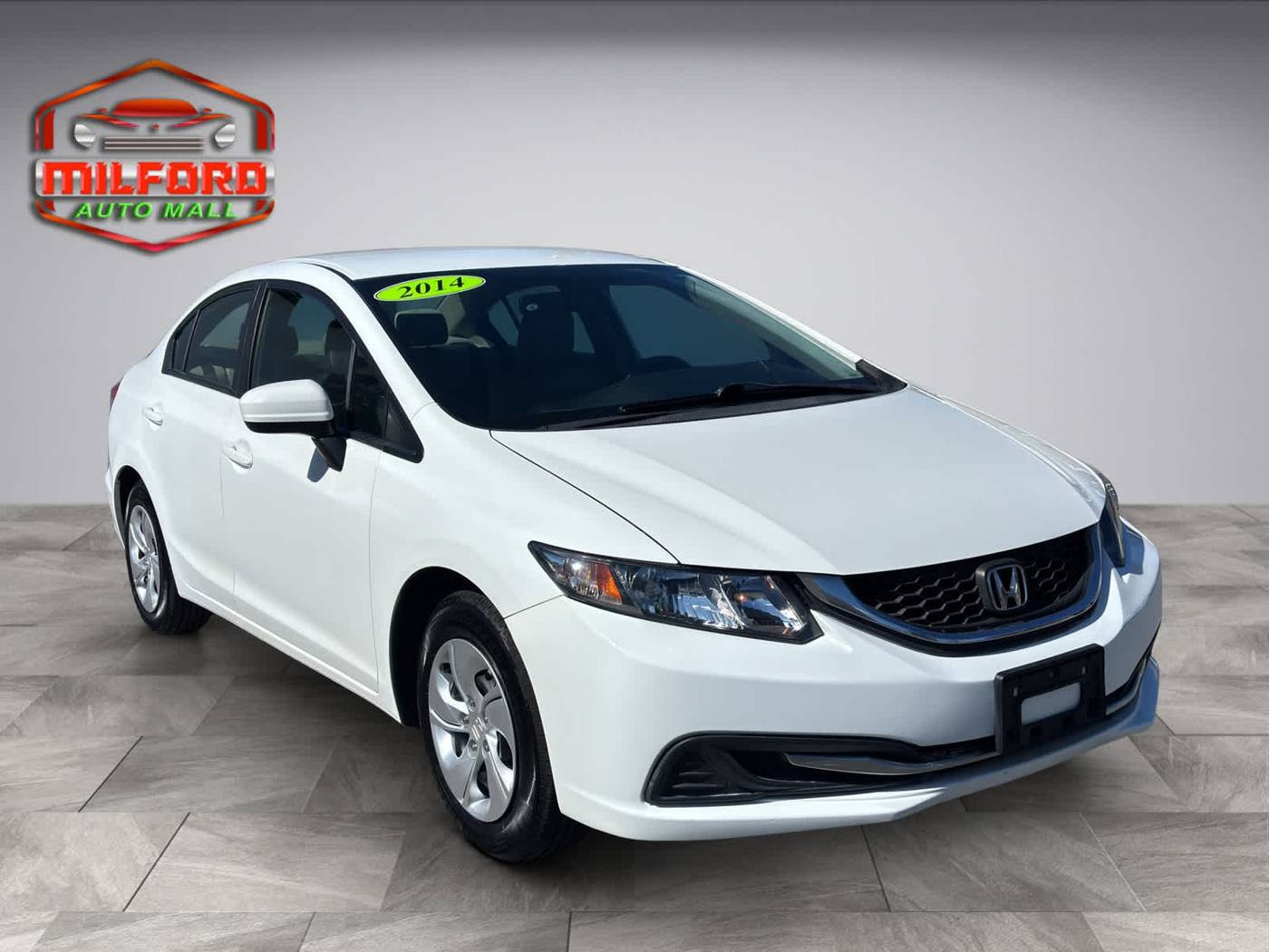 2014 Honda Civic LX — Sedan — 107,413 mi — Milford, MA