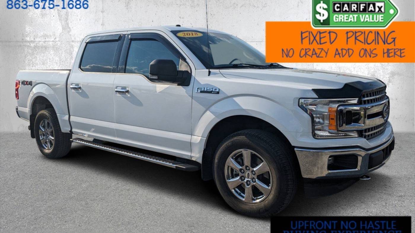 2018 Ford F-150 XLT — Pickup Truck — 72,278 mi — LaBelle, FL