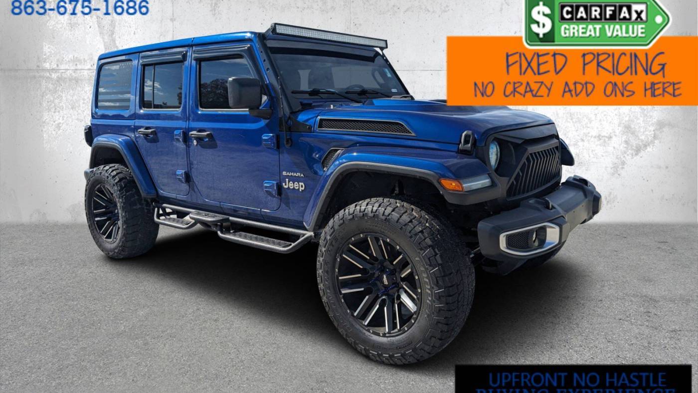2019 Jeep Wrangler Sahara — SUV — 58,048 mi — LaBelle, FL