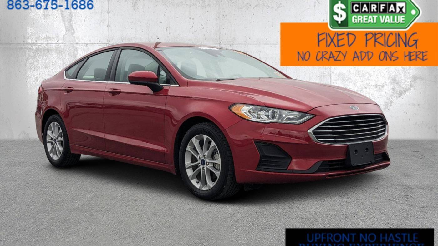 2020 Ford Fusion SE — Sedan — 19,349 mi — LaBelle, FL