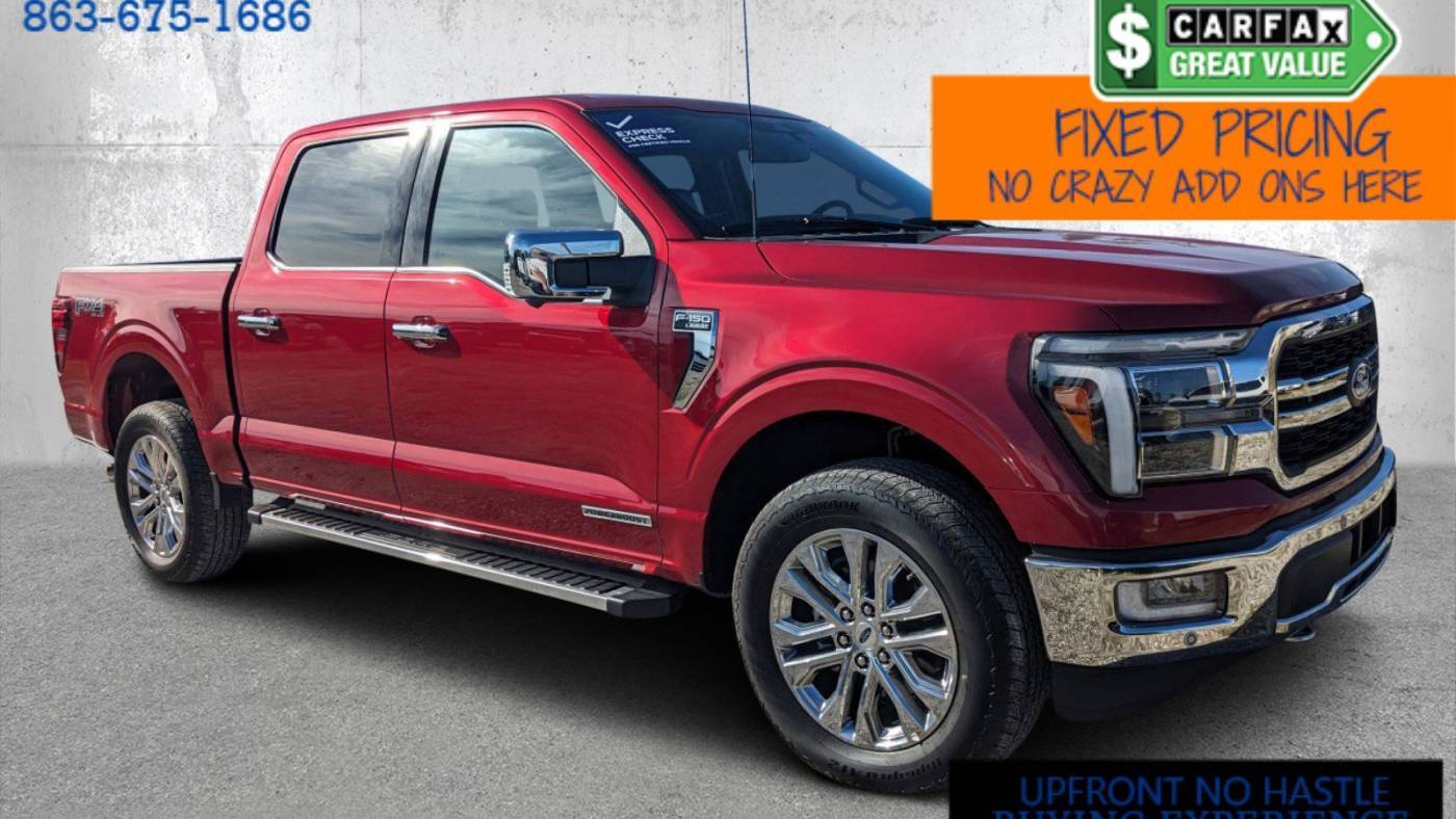 2024 Ford F-150 LARIAT — Pickup Truck — 3,412 mi — LaBelle, FL