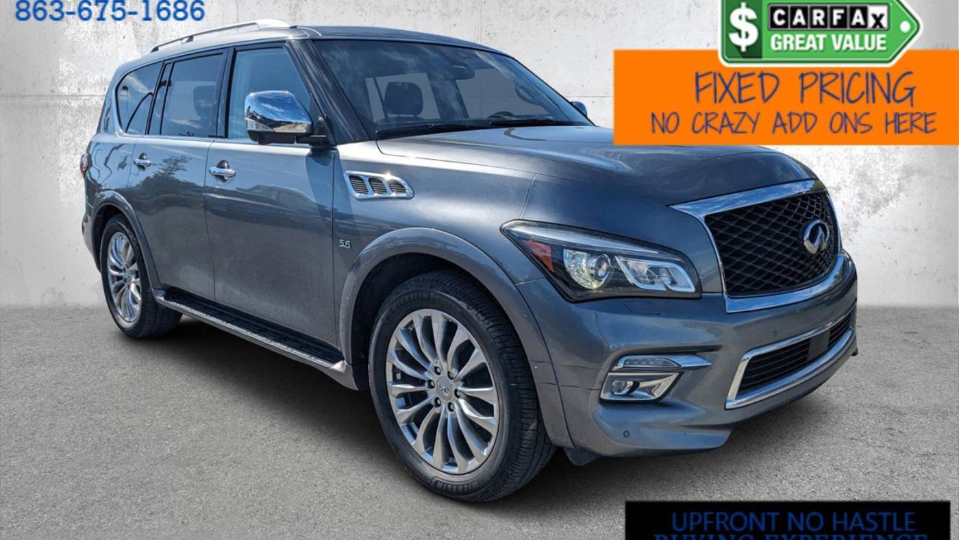 2017 INFINITI QX80 Standard — SUV — 137,437 mi — LaBelle, FL
