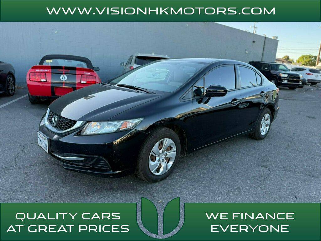 2015 Honda Civic LX — Sedan — 164,162 mi — GARDEN GROVE, CA