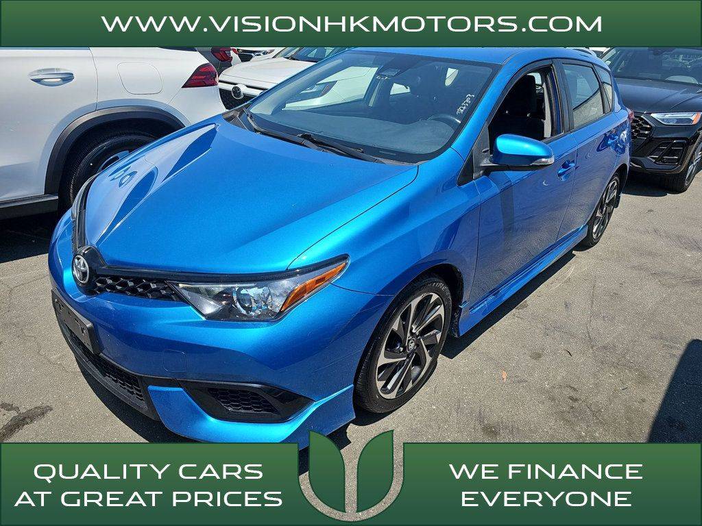 2017 Toyota Corolla iM iM — Hatchback — 50,748 mi — Garden Grove, CA