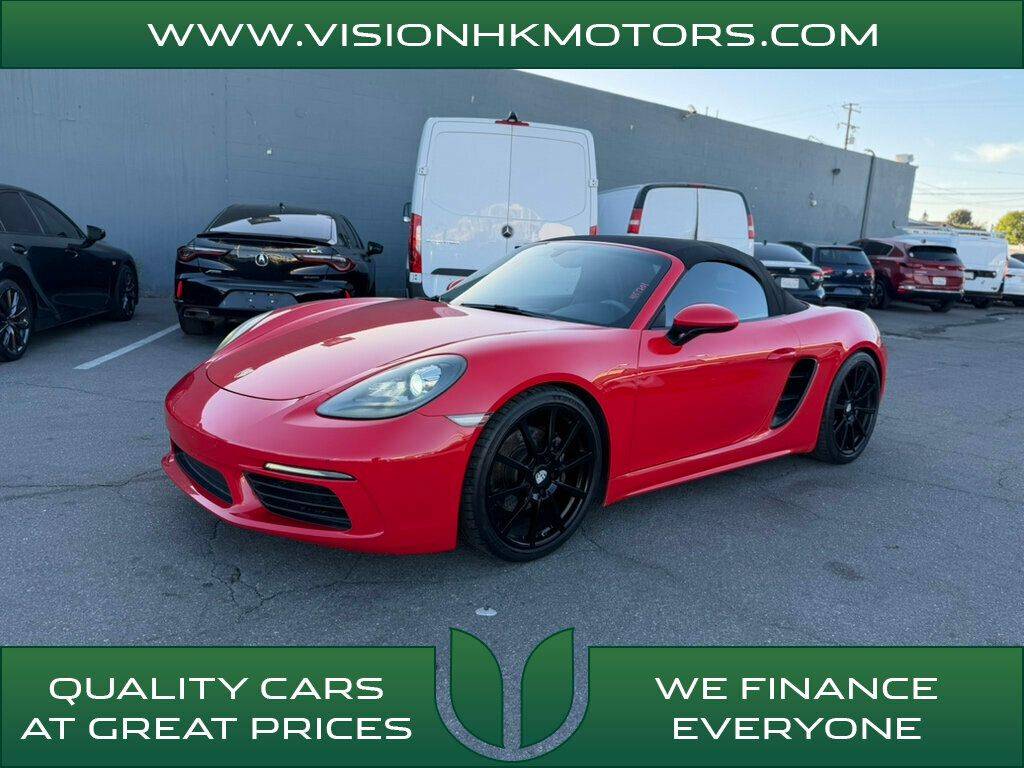 2017 Porsche 718 Boxster