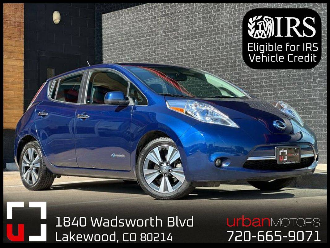 2017 Nissan LEAF SL — Hatchback — 67,498 mi — Lakewood, CO