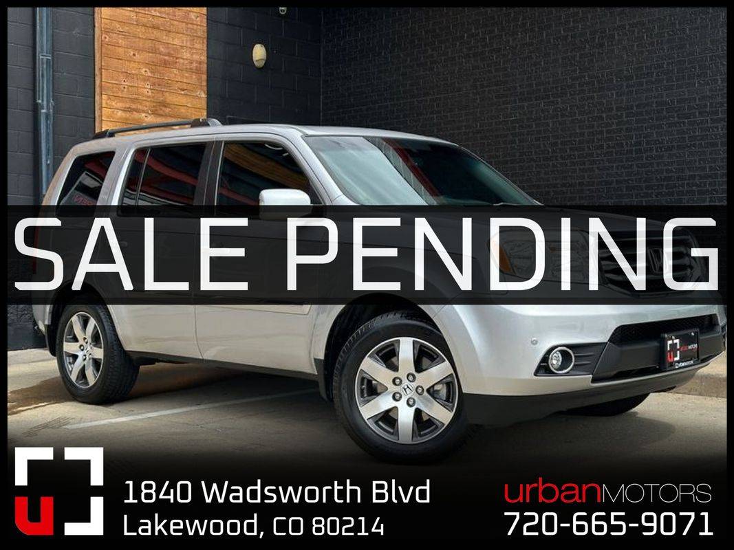 2012 Honda Pilot Touring — SUV — 78,898 mi — Lakewood, CO