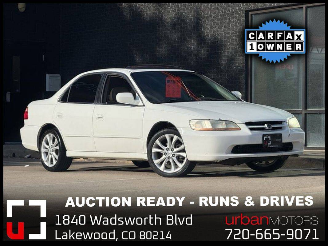 1999 Honda Accord EX V6 — Sedan — 213,407 mi — Lakewood, CO