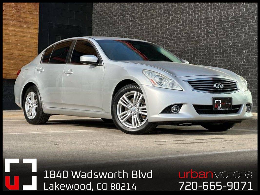 2013 INFINITI G G37x — Sedan — 82,505 mi — Lakewood, CO