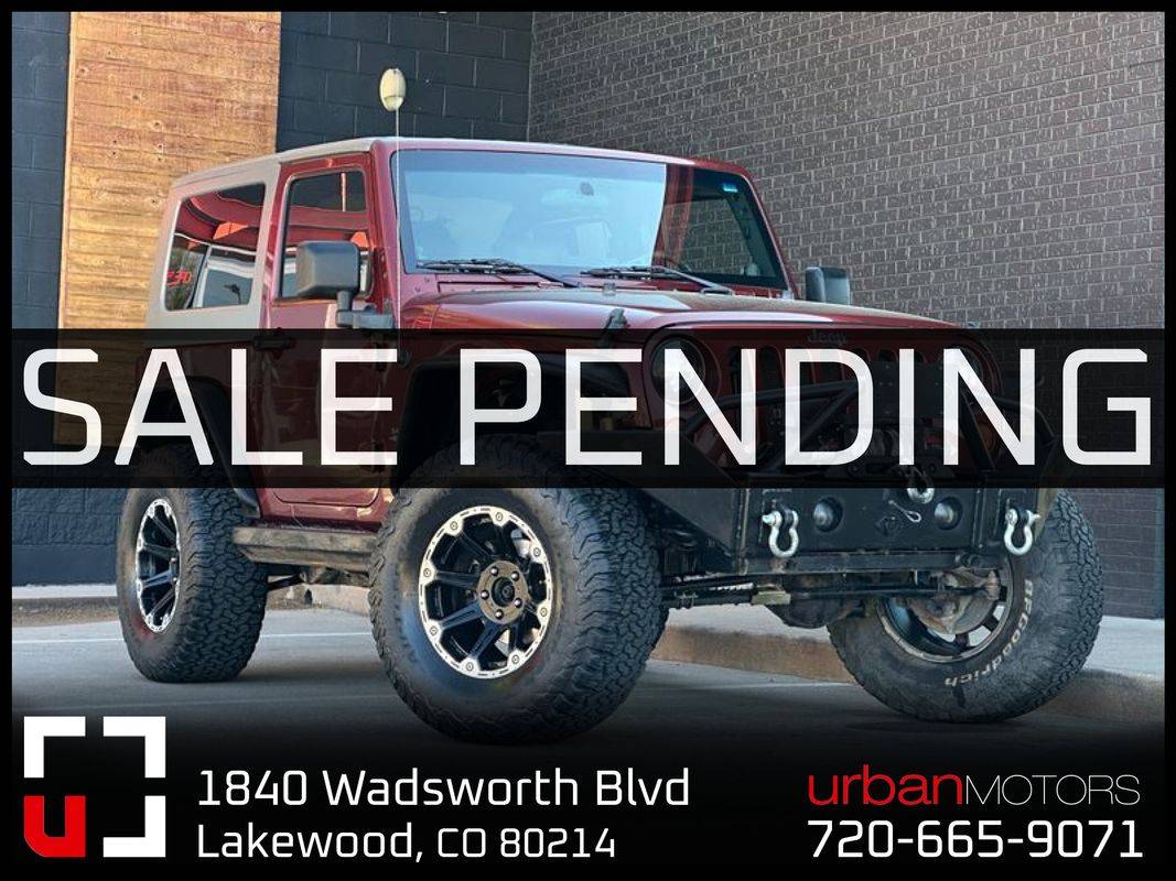 2008 Jeep Wrangler Sahara — SUV — 119,737 mi — Lakewood, CO