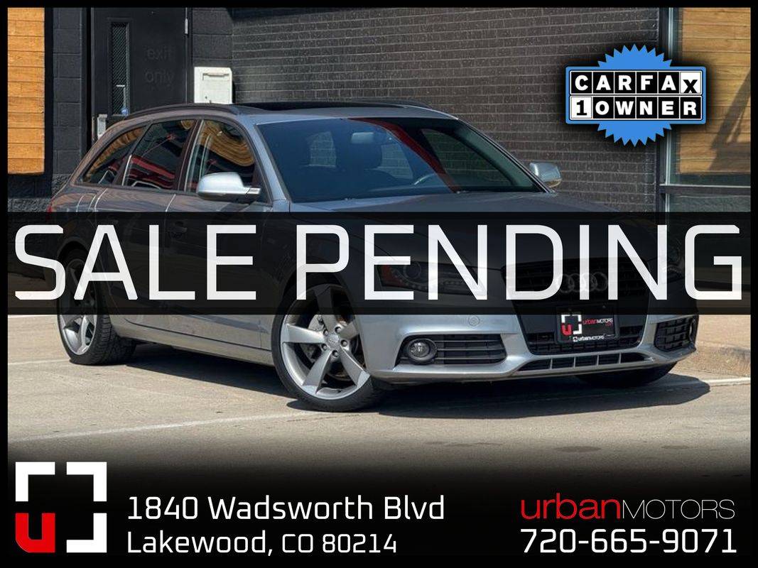 2011 Audi A4 Premium Plus — Wagon — 45,687 mi — Lakewood, CO