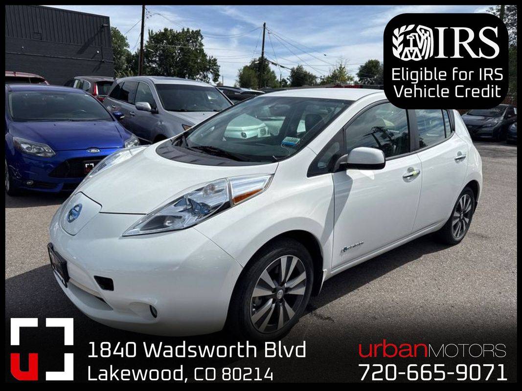 2015 Nissan LEAF SL — Hatchback — 28,797 mi — Lakewood, CO