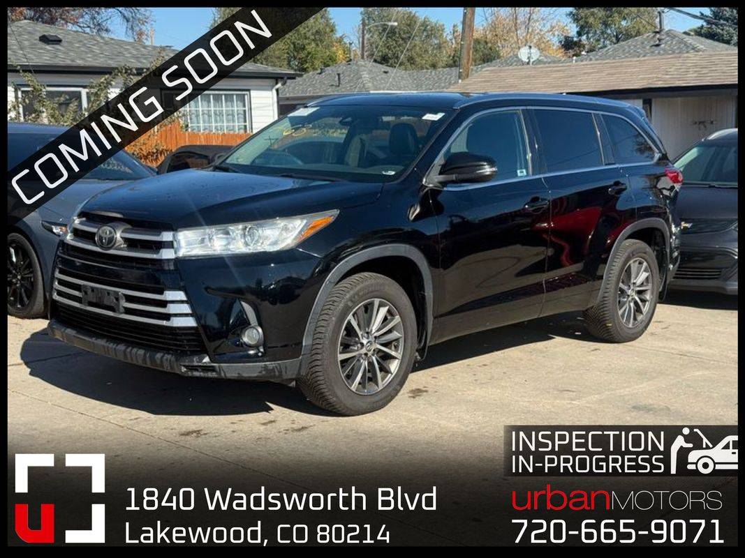 2018 Toyota Highlander XLE — SUV — 91,476 mi — Lakewood, CO