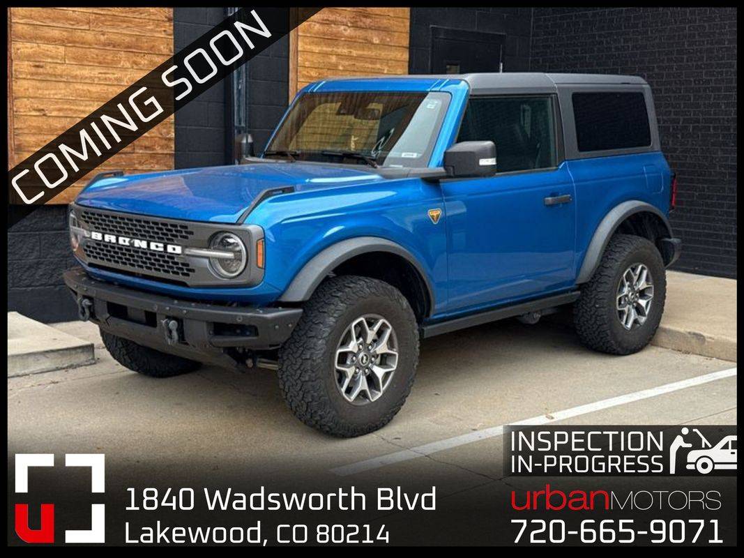 2022 Ford Bronco Badlands — SUV — 44,228 mi — Lakewood, CO