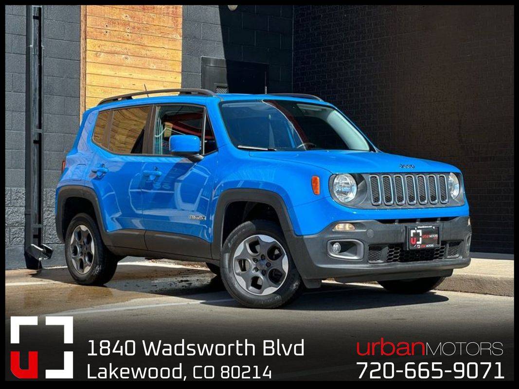 2015 Jeep Renegade Latitude — SUV — 69,862 mi — Lakewood, CO
