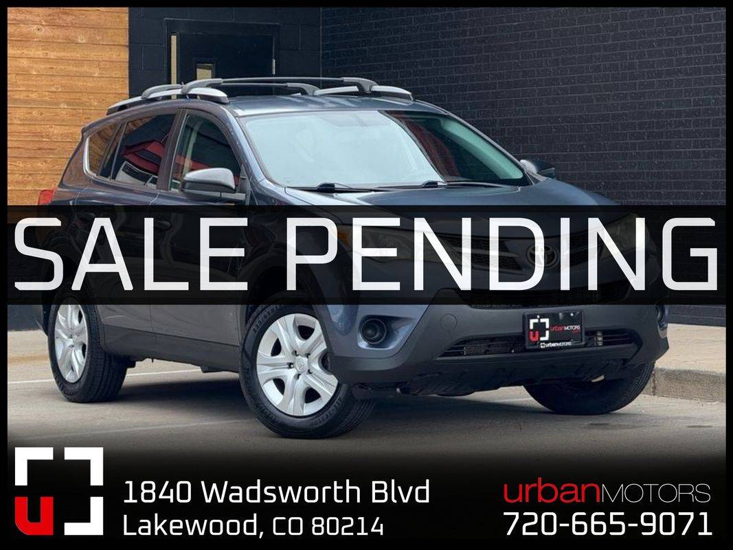2013 Toyota RAV4 LE — SUV — 155,548 mi — Lakewood, CO