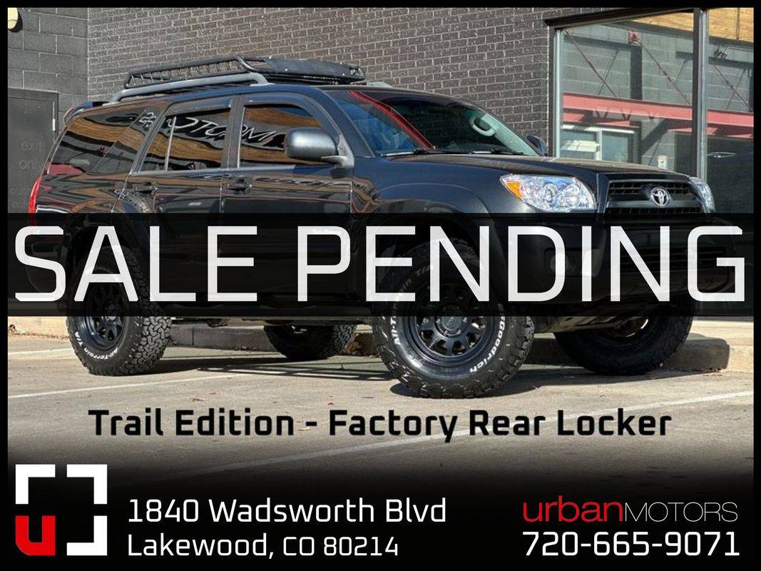 2009 Toyota 4Runner Sport — SUV — 177,204 mi — Lakewood, CO
