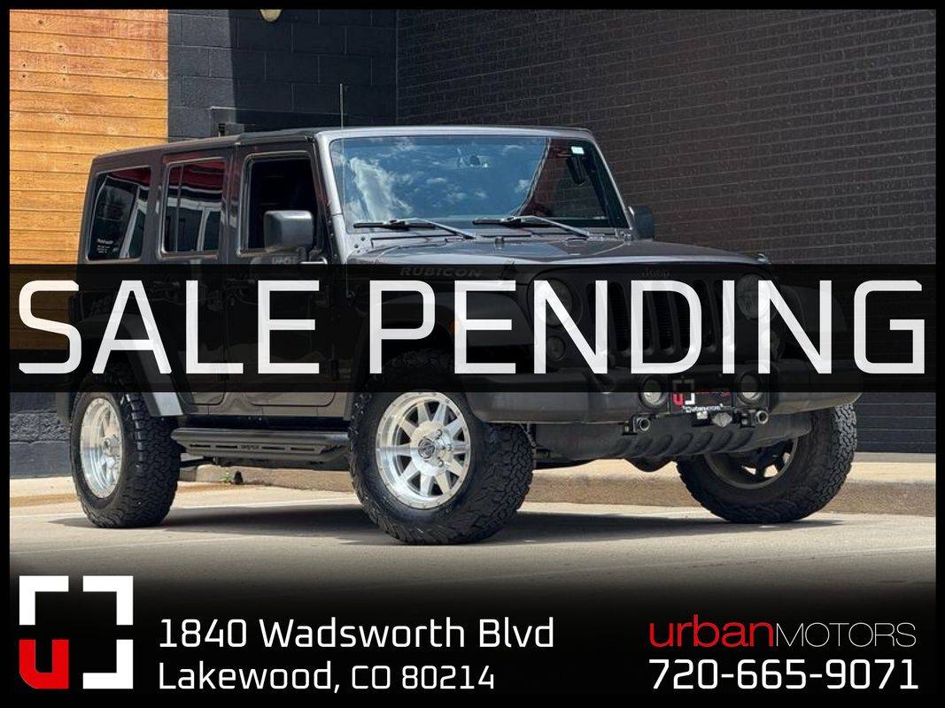 2016 Jeep Wrangler Rubicon — SUV — 100,681 mi — Lakewood, CO