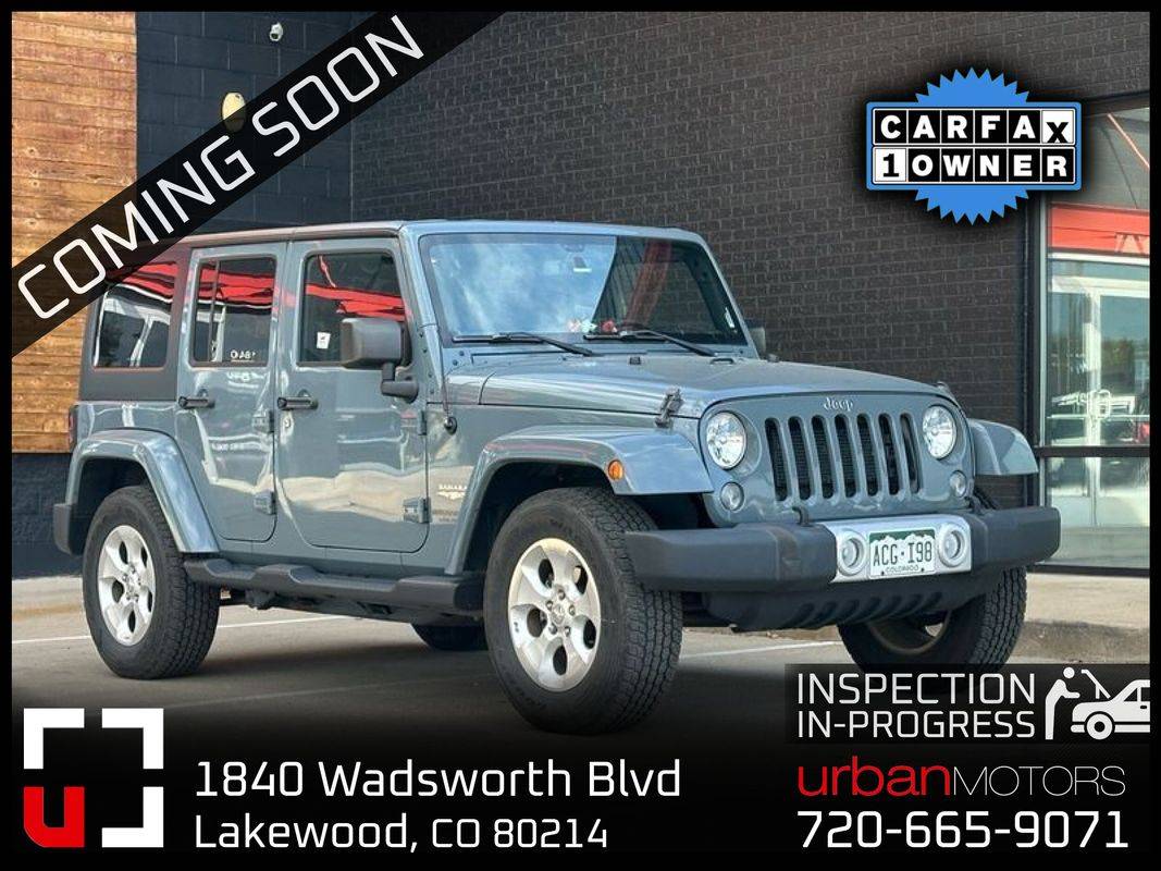 2015 Jeep Wrangler Sahara — SUV — 77,264 mi — Lakewood, CO
