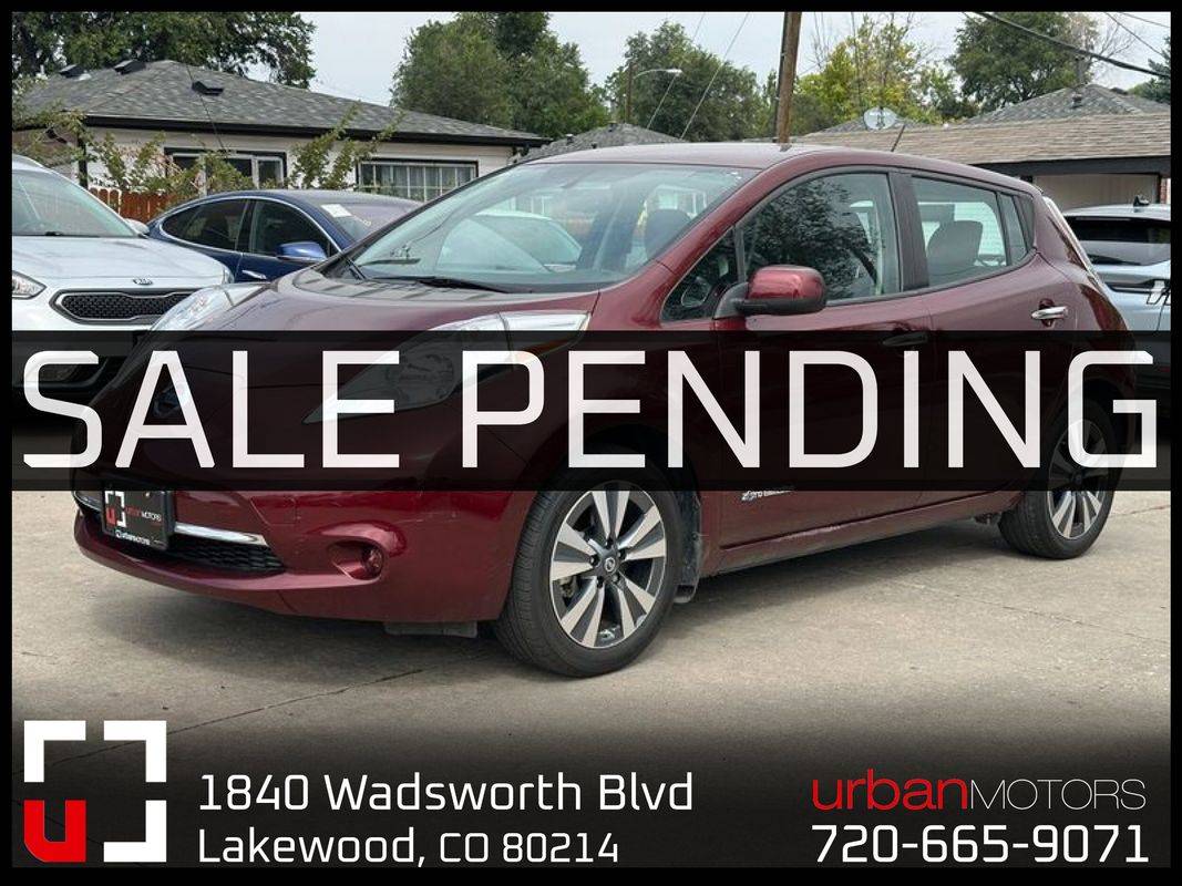 2016 Nissan LEAF SV — Hatchback — 14,872 mi — Lakewood, CO