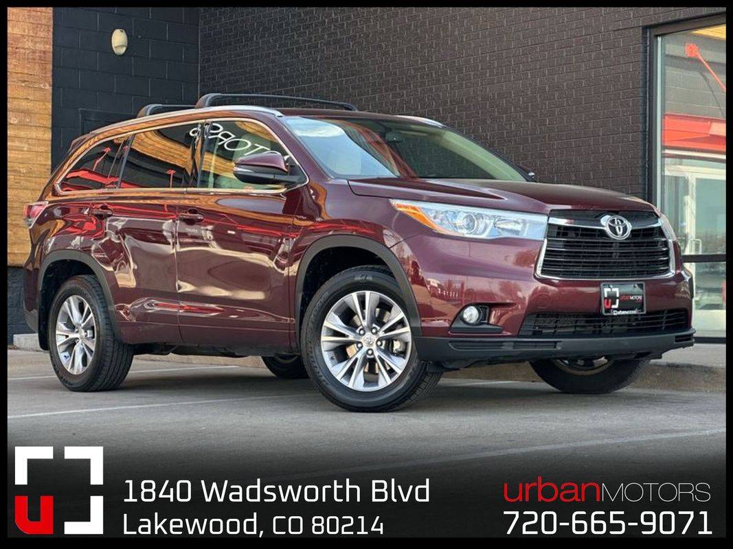 2015 Toyota Highlander XLE — SUV — 152,639 mi — Lakewood, CO
