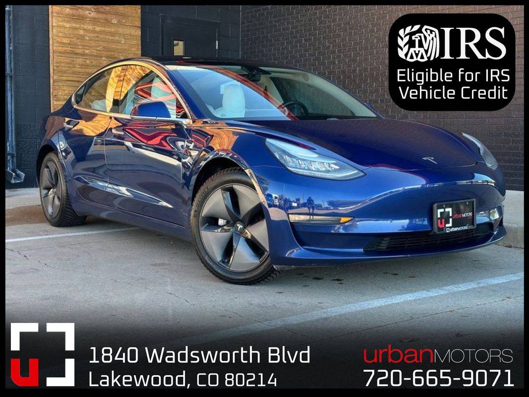 2018 Tesla Model 3 Long Range — Sedan — 69,623 mi — Lakewood, CO