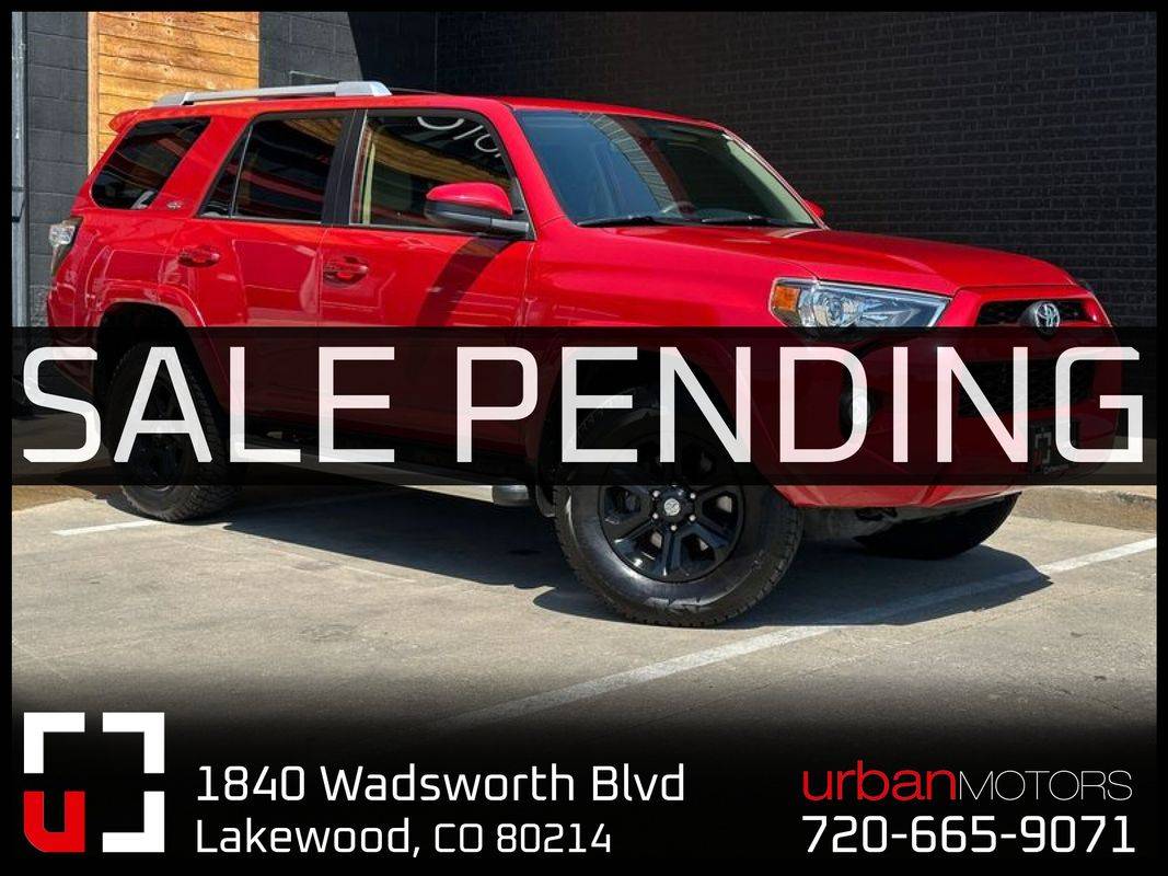 2016 Toyota 4Runner SR5 — SUV — 55,402 mi — Lakewood, CO