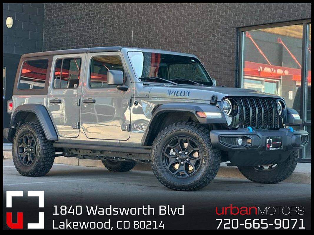 2023 Jeep Wrangler 4xe — SUV — 56,724 mi — Lakewood, CO