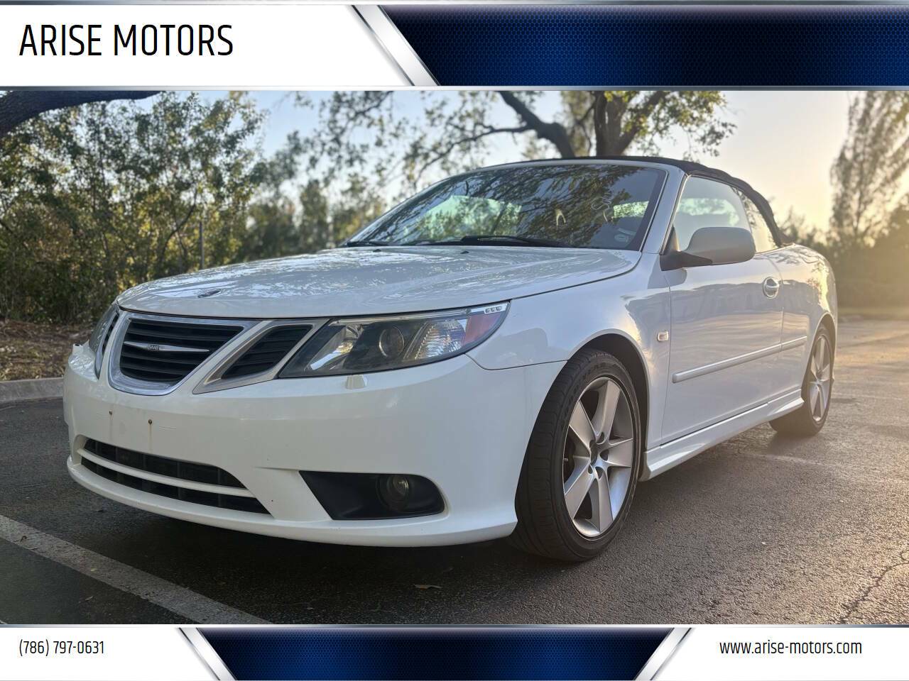 2011 Saab 9-3 Base — Convertible — 95,303 mi — Pompano Beach, FL