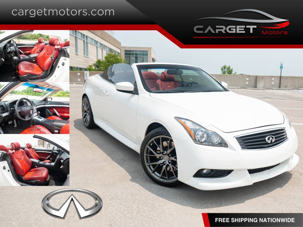 2013 INFINITI G G37 — Convertible — 70,425 mi — Woodbridge, VA