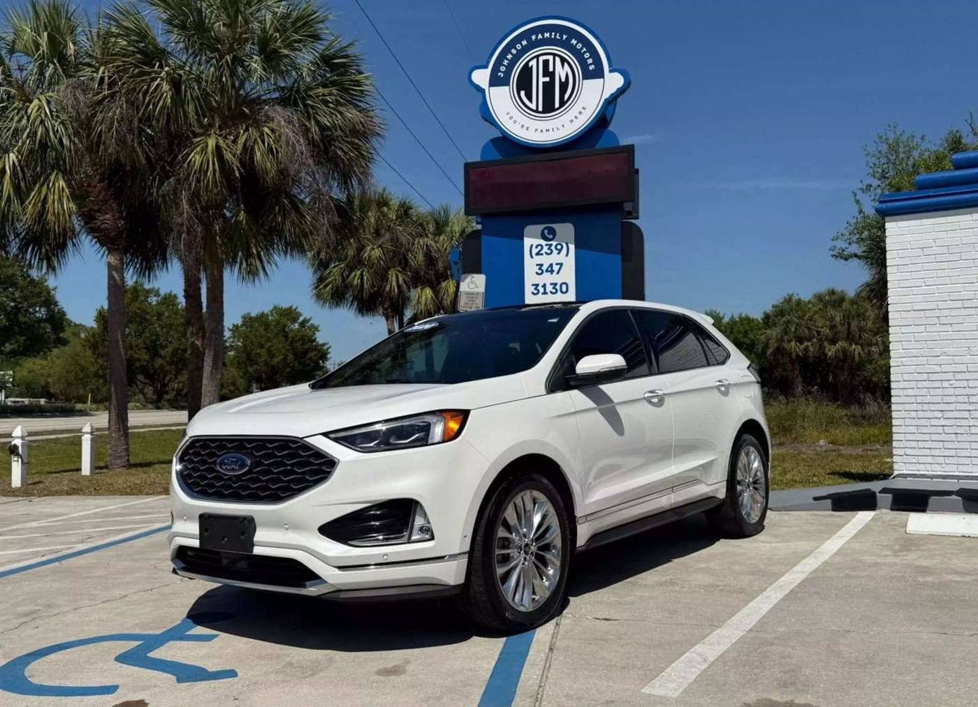 2020 Ford Edge Titanium — SUV — 55,377 mi — North Fort Myers, FL