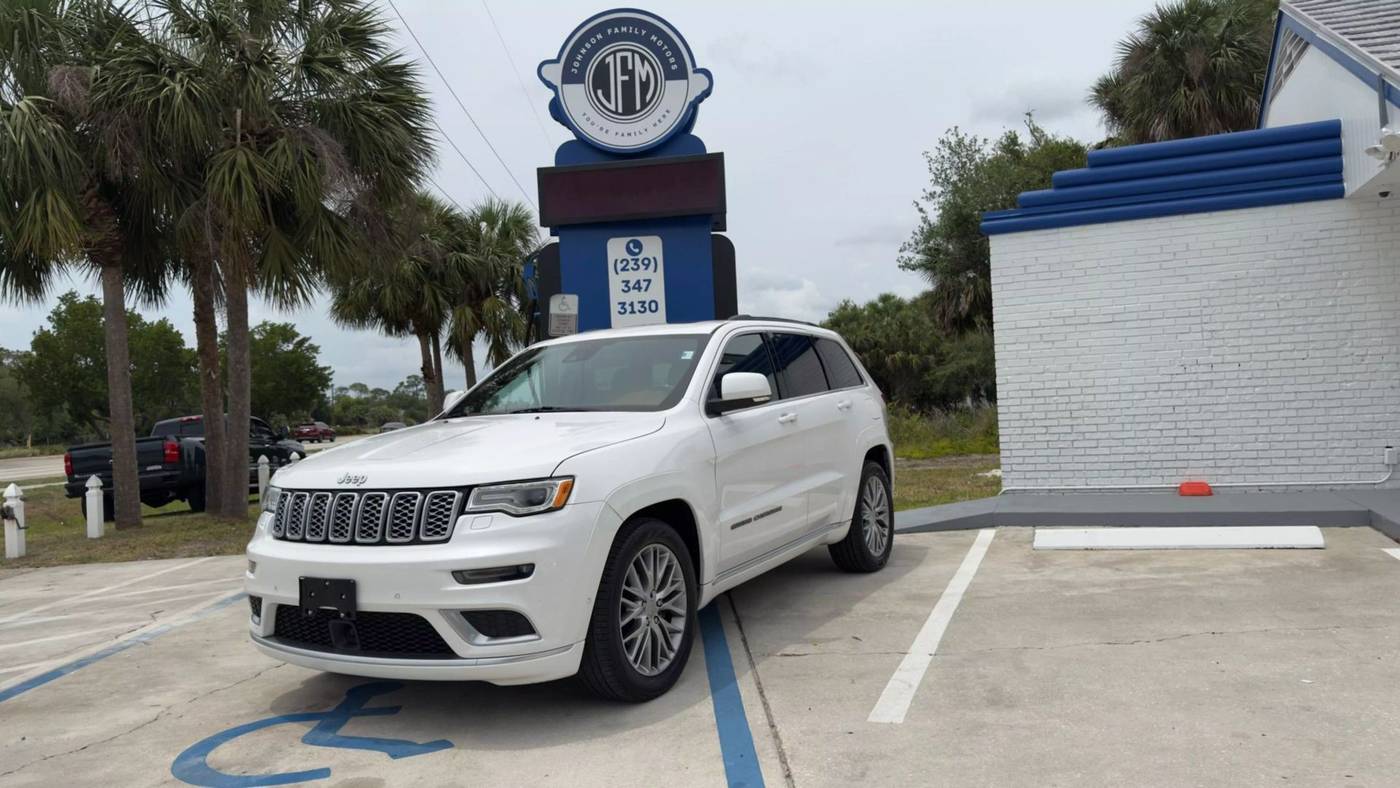 2017 Jeep Grand Cherokee Summit — SUV — 52,072 mi — North Fort Myers, FL