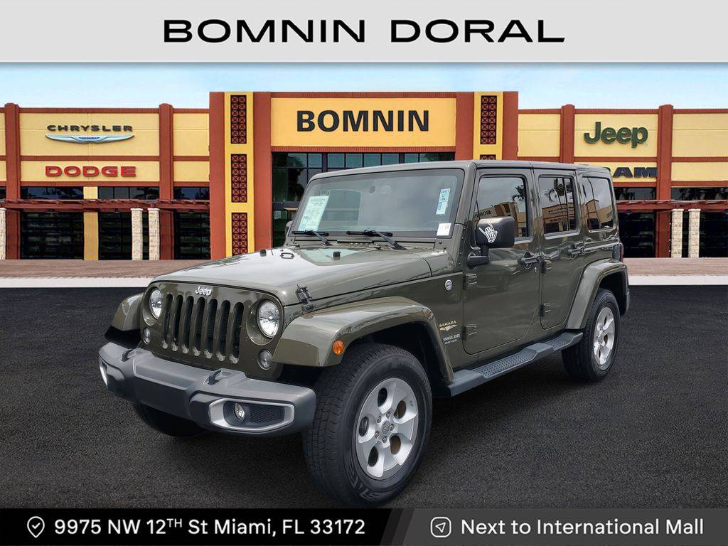 2015 Jeep Wrangler Sahara — SUV — 80,997 mi — Doral, FL