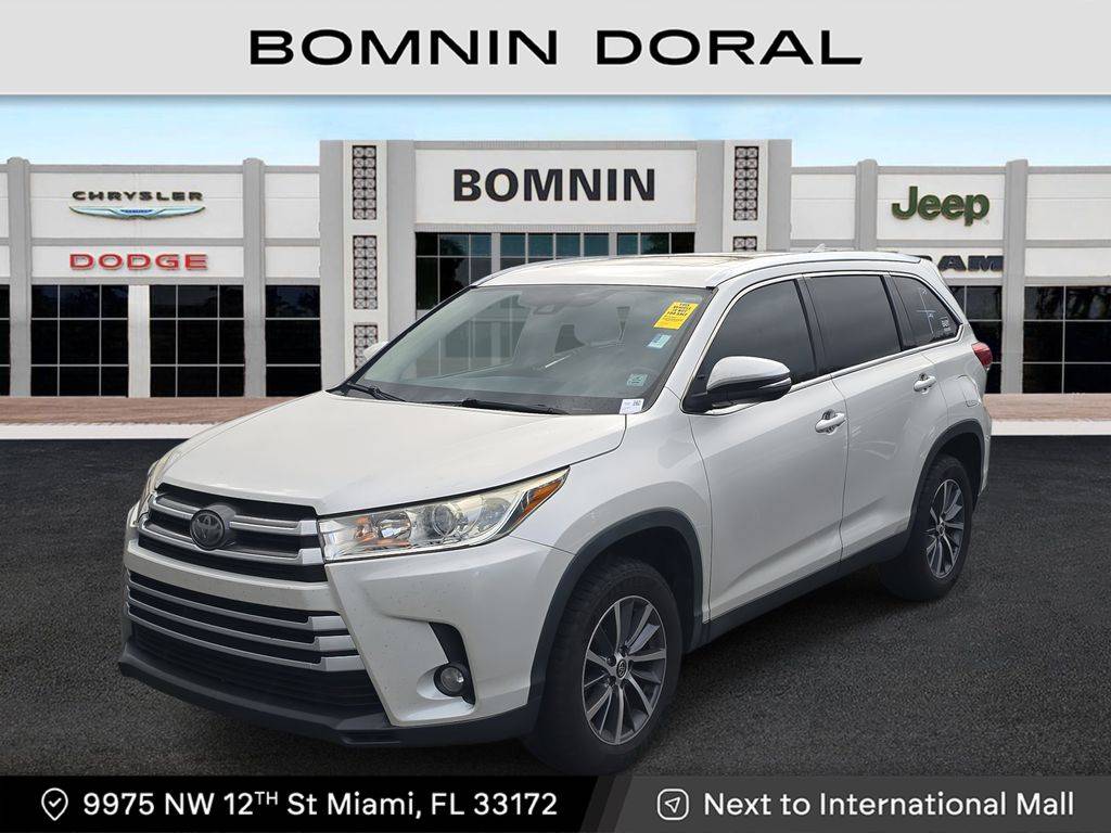 2019 Toyota Highlander XLE — SUV — 78,999 mi — Doral, FL