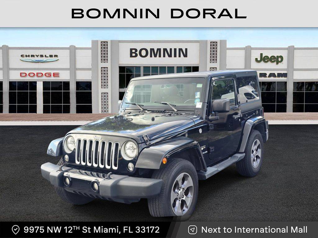 2016 Jeep Wrangler Sahara — SUV — 98,861 mi — Doral, FL