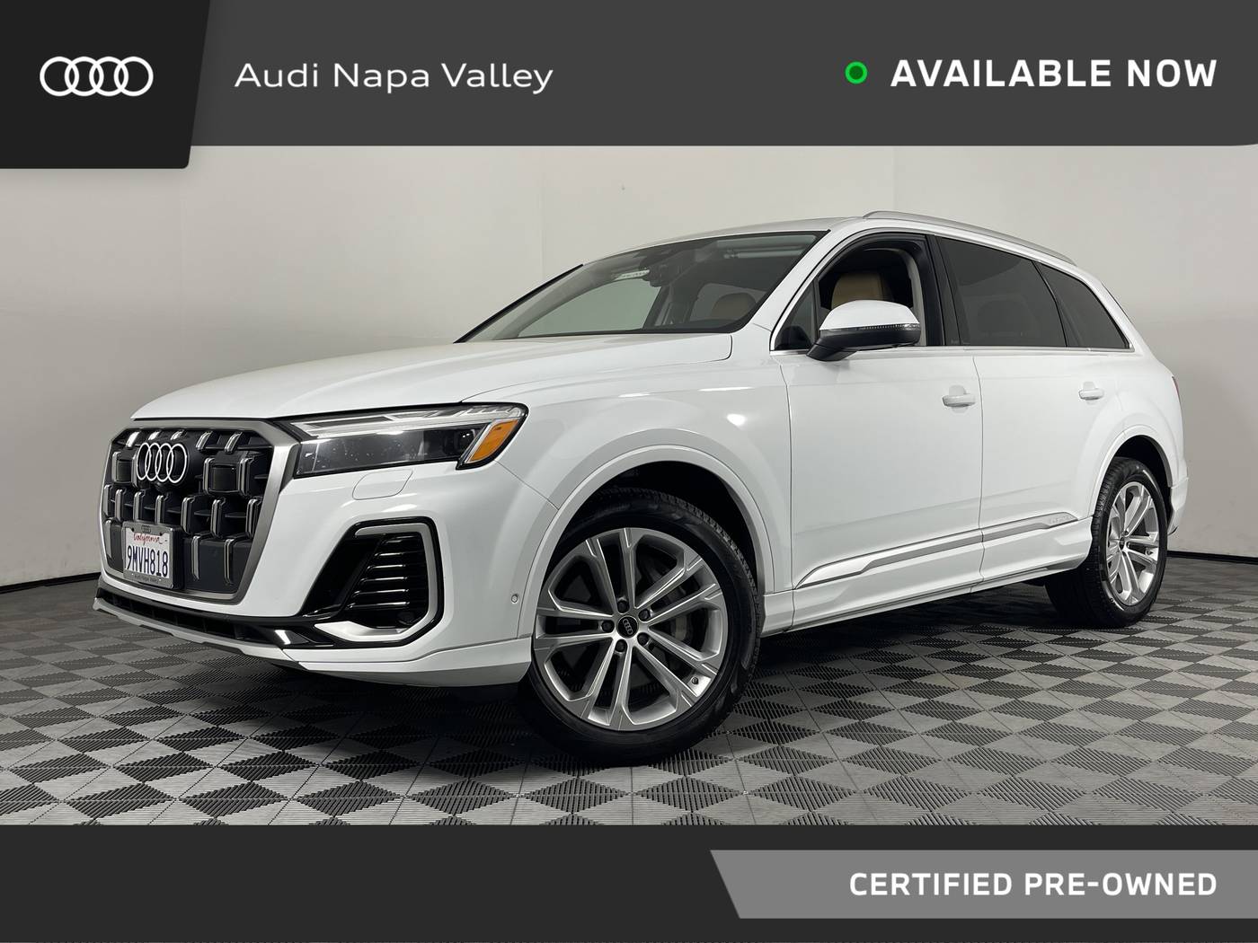 2025 Audi Q7 Premium Plus — SUV — 15,285 mi — Fairfield, CA